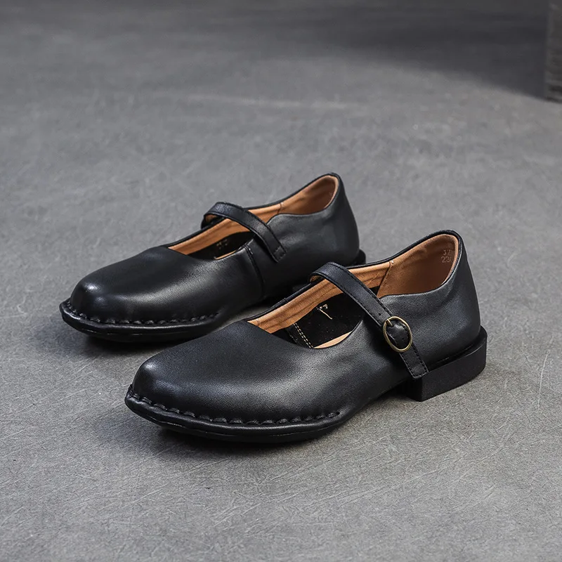 Mary Janes Women's Shoes Round Toe Flats Spring and Autumn New Fashion Buckle Strap Shallow Mouth Low Heels Loafers Women Flats
Mary Janes Women's Shoes Round Toe Flats Spring and Autumn New Fashion Buckle Strap Shallow Mouth Low Heels Loafers Women Flats