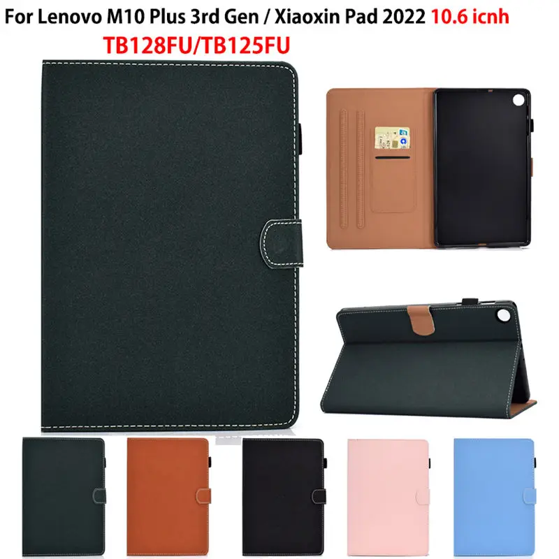 Для Lenovo Xiaoxin Pad 2022 Case Tab M10 Plus 3rd Gen 10,6 "TB128FU TB125FU Smart Cover Funda Soft TPU PU Leather Stand Coque
Для Lenovo Xiaoxin Pad 2022 Case Tab M10 Plus 3rd Gen 10,6 "TB128FU TB125FU Smart Cover Funda Soft TPU PU Leather Stand Coque