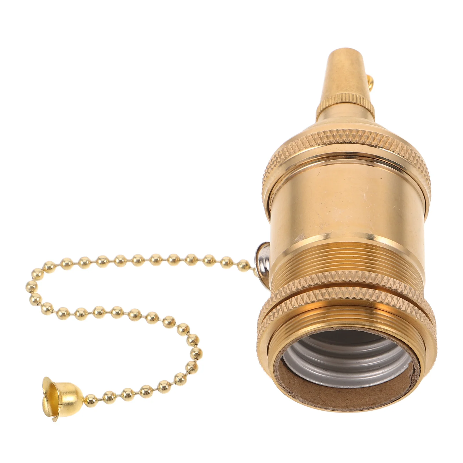 Copper Pull Chain Lamp Socket Replacement E26 E27 Threaded Base Vintage Style Light Socket for Industrial Pendant Lighting
Copper Pull Chain Lamp Socket Replacement E26 E27 Threaded Base Vintage Style Light Socket for Industrial Pendant Lighting