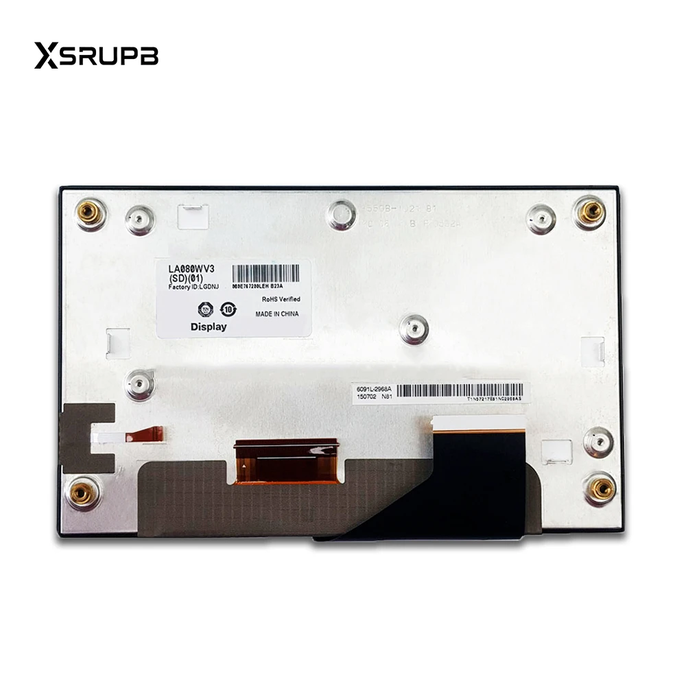 8inch LCD display with touch screen LA080WV3-SD01 LA080WV3-(SD)(01) for Car GPS navigation lcd
8inch LCD display with touch screen LA080WV3-SD01 LA080WV3-(SD)(01) for Car GPS navigation lcd