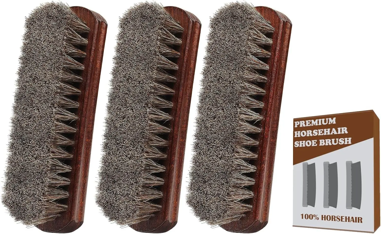 100% Horsehair Brush Professional Premium Horsehair Shoe Brush Dauber Applicators for Leather Shoes Boots Coats Purses Soft Hors
100% Horsehair Brush Professional Premium Horsehair Shoe Brush Dauber Applicators for Leather Shoes Boots Coats Purses Soft Hors