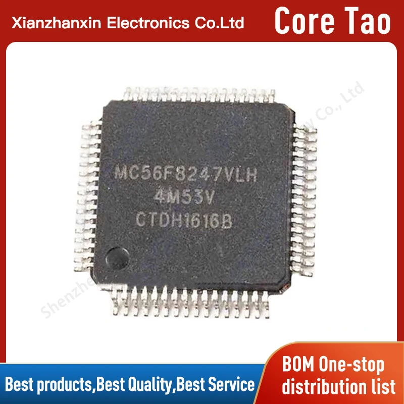 1pcs/lot MC56F8247VLH MC56F8247 56F8247 QFP64 Microcontroller chip in stock
1pcs/lot MC56F8247VLH MC56F8247 56F8247 QFP64 Microcontroller chip in stock