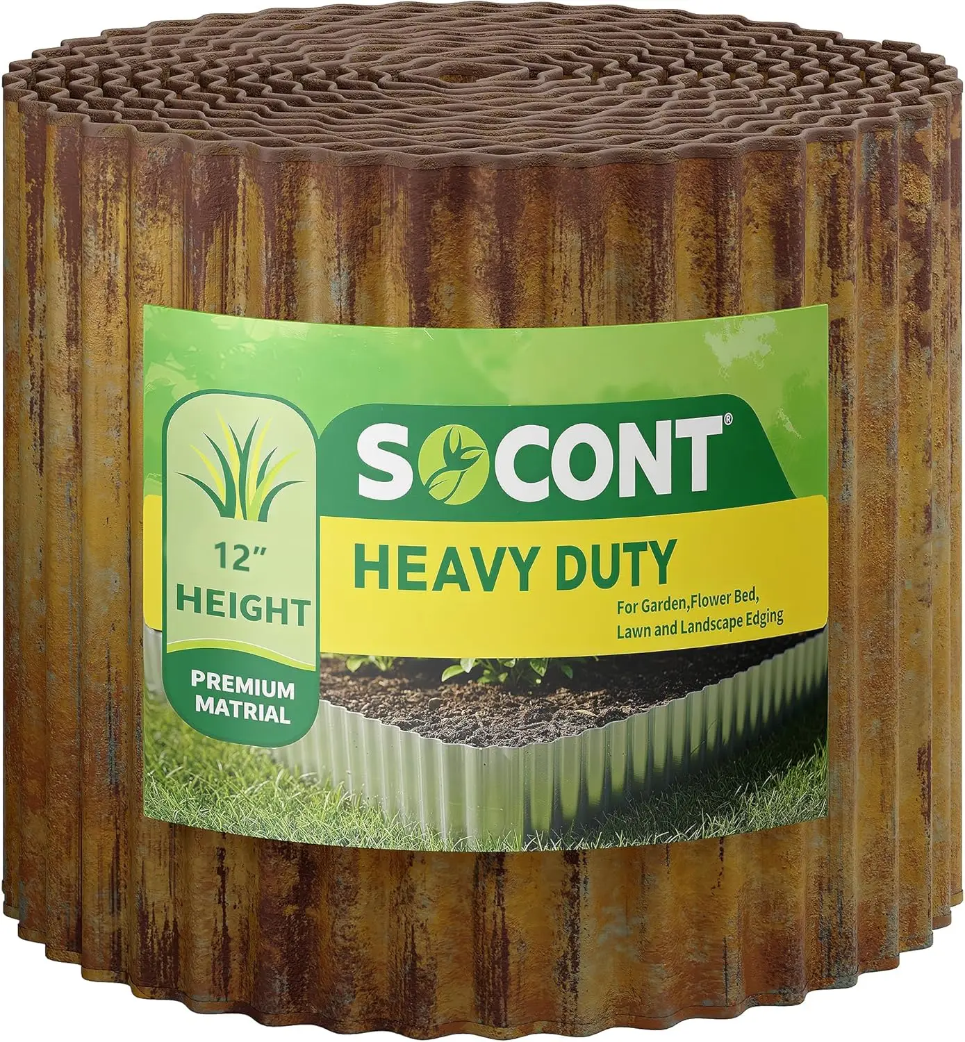 Durable Corrugated Metal Garden Edging, 12"×50ft Rustic Border for Lawn, Flower Beds & Pavers
Durable Corrugated Metal Garden Edging, 12"×50ft Rustic Border for Lawn, Flower Beds & Pavers