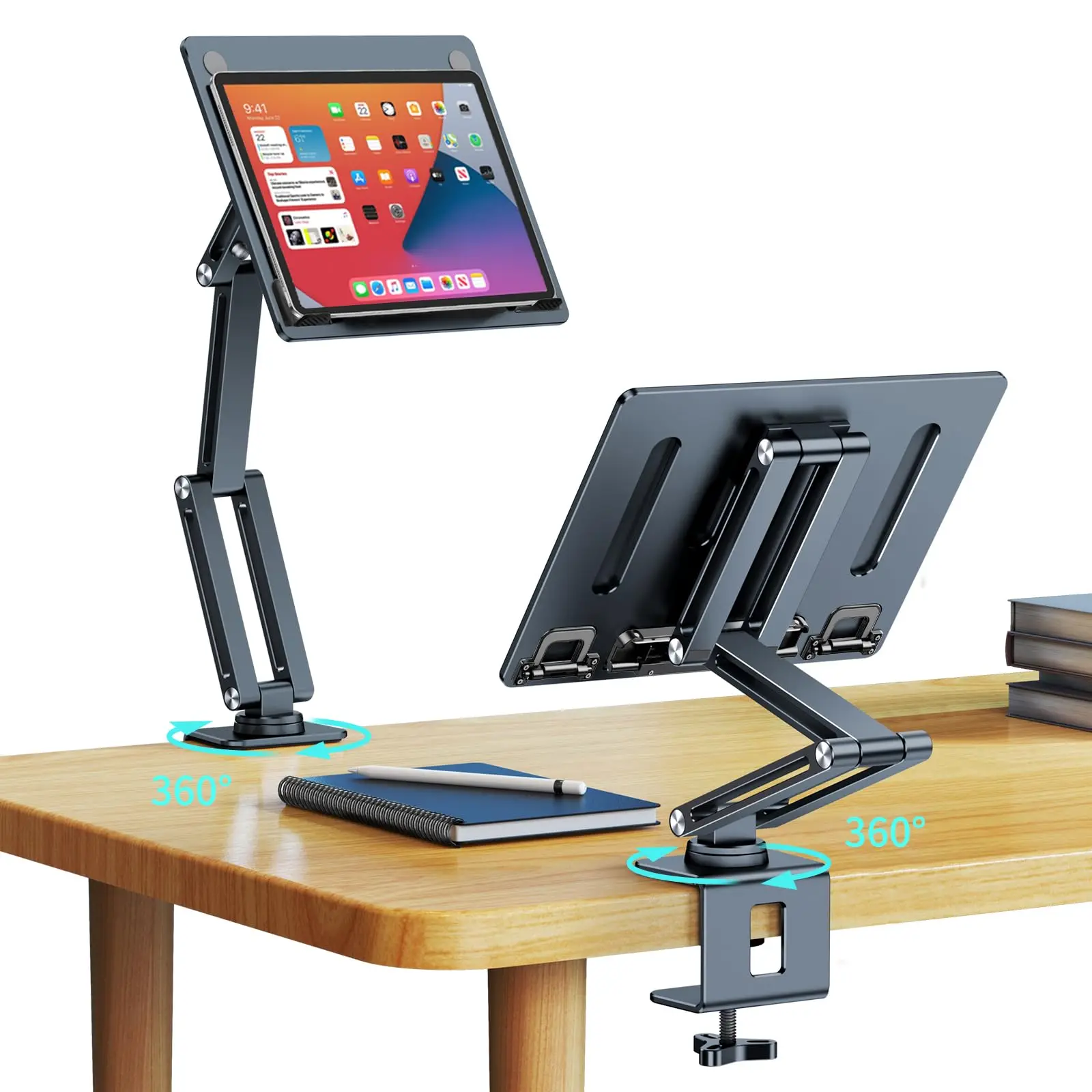 Oatsbasf Tablet Stand Holder Desk Mount Portable Laptop Stand 360° Rotatable Desktop Reading Mount for Laptop iPad Book Tablet
Oatsbasf Tablet Stand Holder Desk Mount Portable Laptop Stand 360° Rotatable Desktop Reading Mount for Laptop iPad Book Tablet