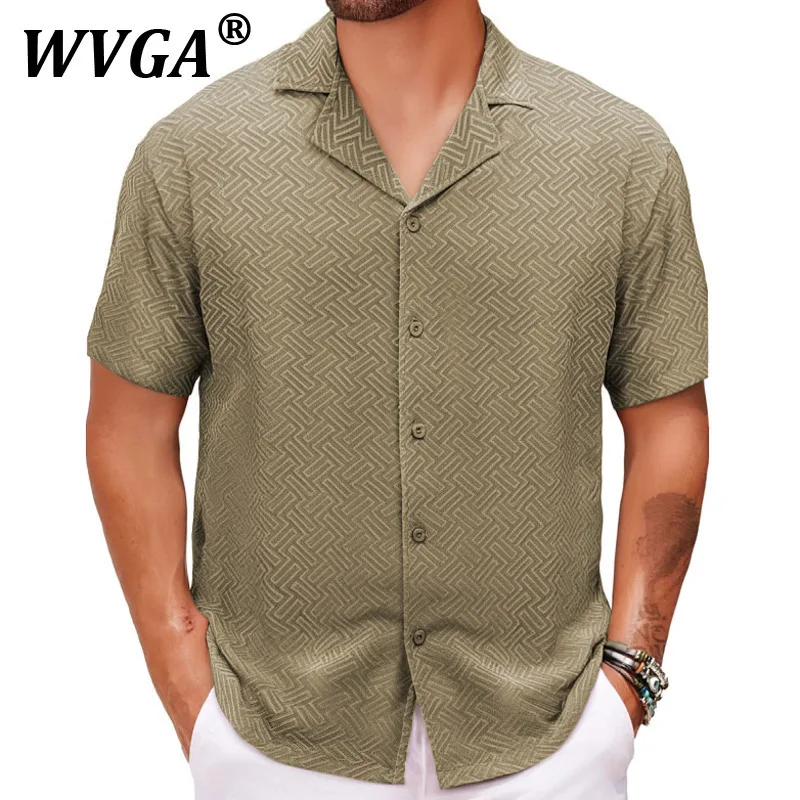 WVGA Summer New Man Tide High Street с тиснением, модный дизайн, топы с кубинским воротником, нишевые шикарные повседневные рубашки с короткими рукавами, Ins W11671
WVGA Summer New Man Tide High Street с тиснением, модный дизайн, топы с кубинским воротником, нишевые шикарные повседневные рубашки с короткими рукавами, Ins W11671