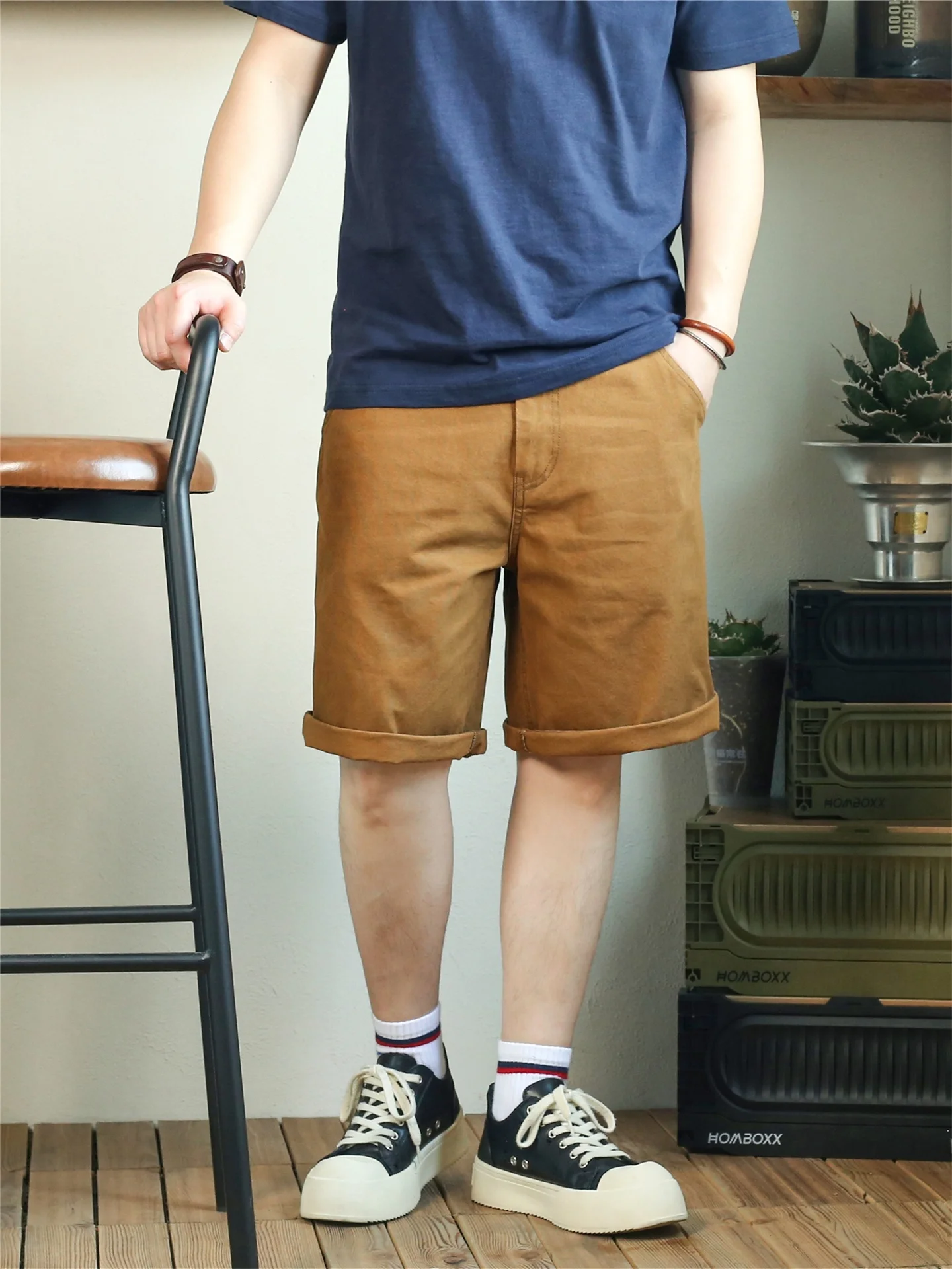 American Retro Canvas orts Casual Loose Straight Leg Five-Quarter Length Knee-High Men's Summer Waed Comfortable Youthful
American Retro Canvas orts Casual Loose Straight Leg Five-Quarter Length Knee-High Men's Summer Waed Comfortable Youthful