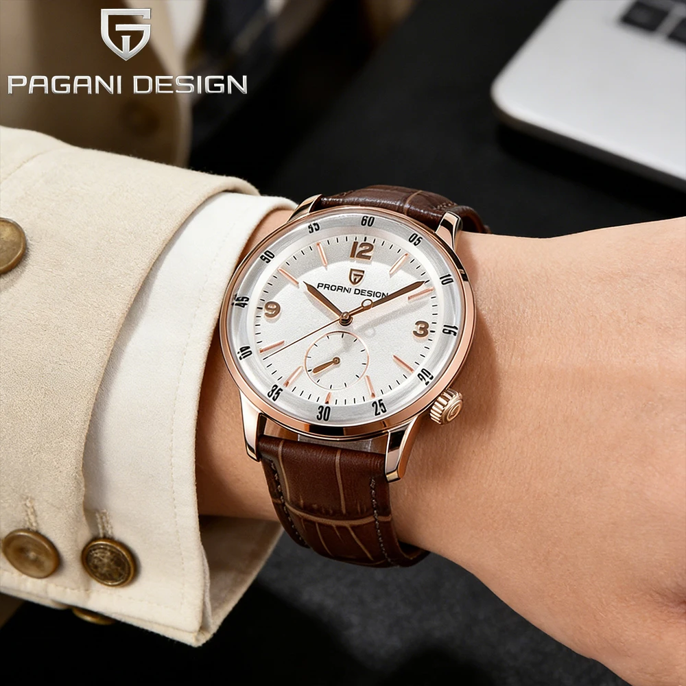 PAGANI DESIGN 2026 New Men's Automatic Mechanical Watch 10Bar Waterproof Sapphire Glass Fashion Leisure Leather watch For Man
PAGANI DESIGN 2026 New Men's Automatic Mechanical Watch 10Bar Waterproof Sapphire Glass Fashion Leisure Leather watch For Man