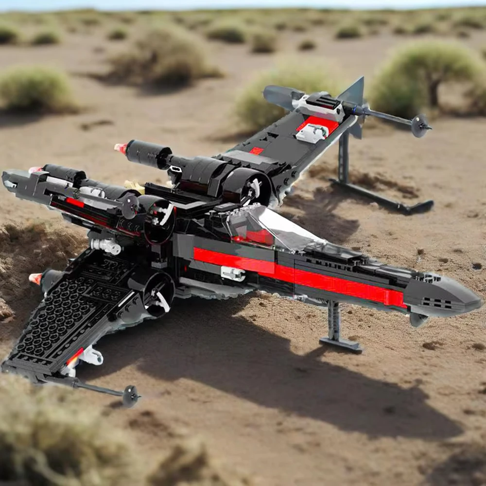 2026 712 деталей MOC-конструктор: набор для сборки X-wing Legion, модель космического истребителя, подарки для фестивалей и вечеринок
2026 712 деталей MOC-конструктор: набор для сборки X-wing Legion, модель космического истребителя, подарки для фестивалей и вечеринок
