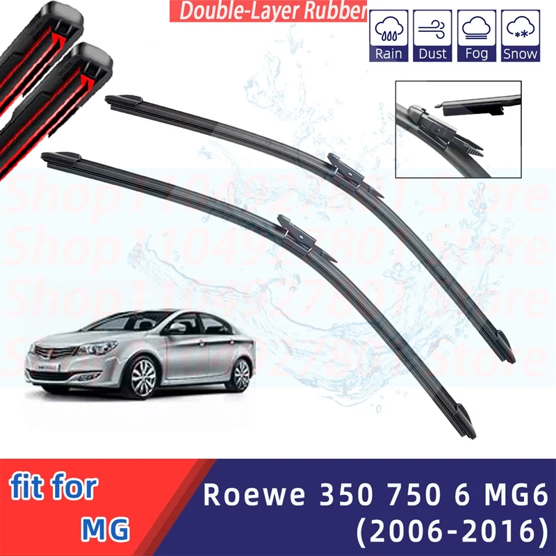 2pcs For MG Roewe 350 750 Accesories 6 MG6 Front Windshield Wiper General Motors Multifunctional Double Rubber Strip Wiper
2pcs For MG Roewe 350 750 Accesories 6 MG6 Front Windshield Wiper General Motors Multifunctional Double Rubber Strip Wiper