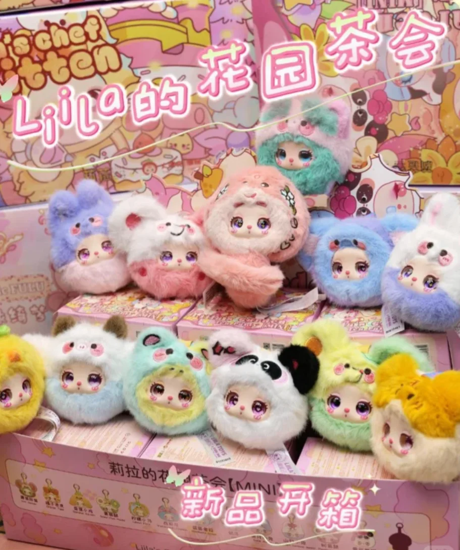 Аутентичная мини-плюшевая слепая коробка для чаепития Liila's Garden, красивая модная игровая подвеска для детей 3 лет, милая кукла, лето 2023 г.
Аутентичная мини-плюшевая слепая коробка для чаепития Liila's Garden, красивая модная игровая подвеска для детей 3 лет, милая кукла, лето 2023 г.