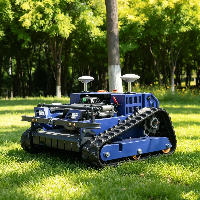 Customized tracked remote-controlled lawn mower, rooftop courtyard lawn mower, garden small plot weed crushing
Customized tracked remote-controlled lawn mower, rooftop courtyard lawn mower, garden small plot weed crushing