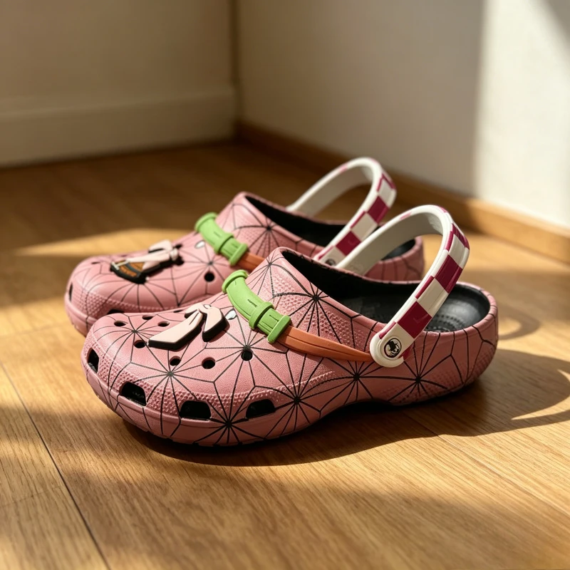 Anime Model Toys Gifts 2026 New Cool Creative Cartoon Pattern Casual Fashion Versatile Non-Slip Wear-Resistant Holey Slippers
Anime Model Toys Gifts 2026 New Cool Creative Cartoon Pattern Casual Fashion Versatile Non-Slip Wear-Resistant Holey Slippers