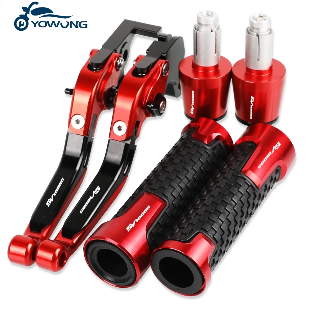 For SUZUKI SV1000S 2003 2004 2005 2006 2007 SV1000 S Motorcycle Aluminum Brake Clutch Levers Handlebar Hand Grips ends
For SUZUKI SV1000S 2003 2004 2005 2006 2007 SV1000 S Motorcycle Aluminum Brake Clutch Levers Handlebar Hand Grips ends
