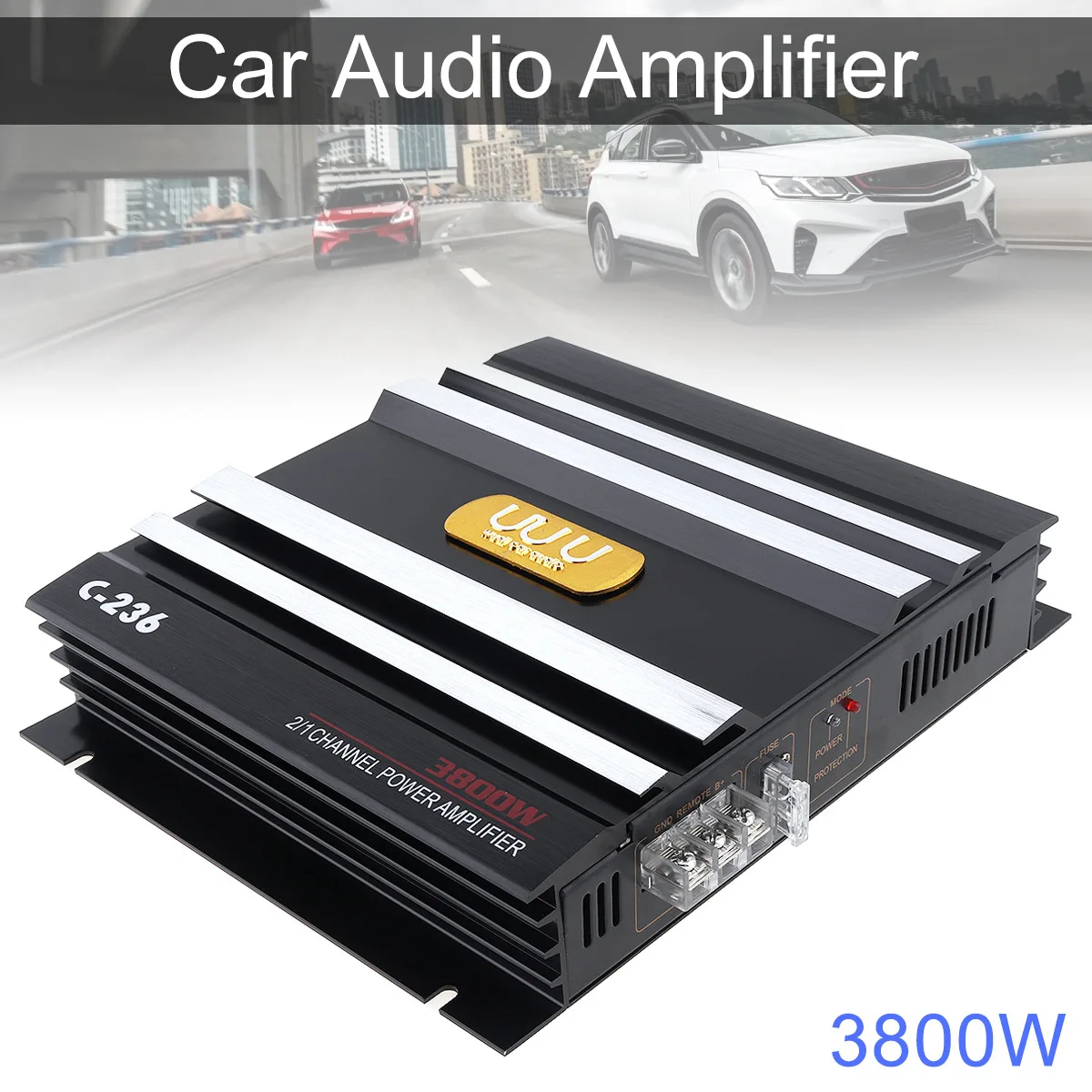 Car Amplifier 2-Way C- 236 High Power 300W Car Amplifiers Bass Subwoofers Automobiles Car Audio Accessories
Car Amplifier 2-Way C- 236 High Power 300W Car Amplifiers Bass Subwoofers Automobiles Car Audio Accessories
