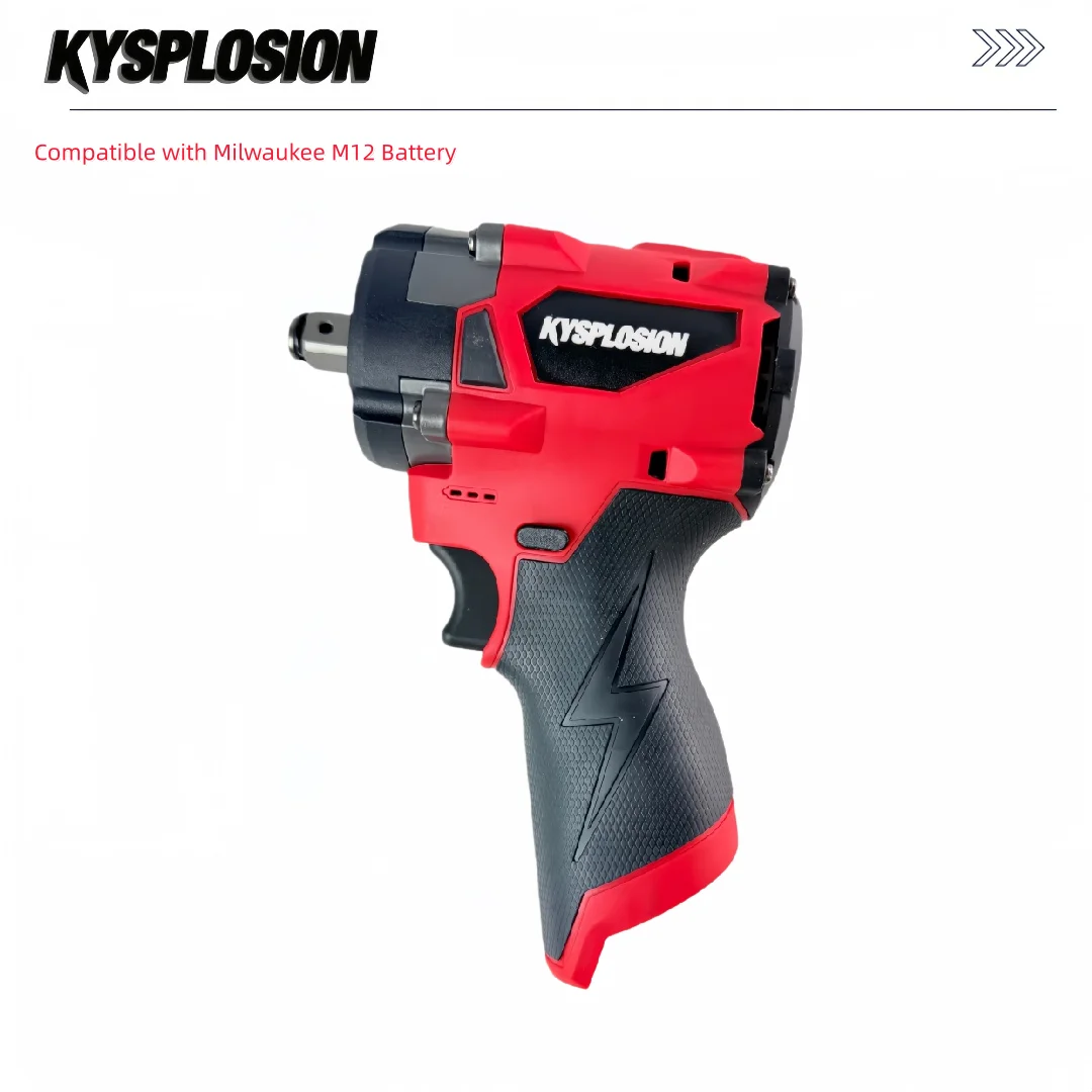 12V Brushless Electric Impact Wrench Cordless Power Drill Driver for Milwaukee M12 Battery Power Tool
12V Brushless Electric Impact Wrench Cordless Power Drill Driver for Milwaukee M12 Battery Power Tool