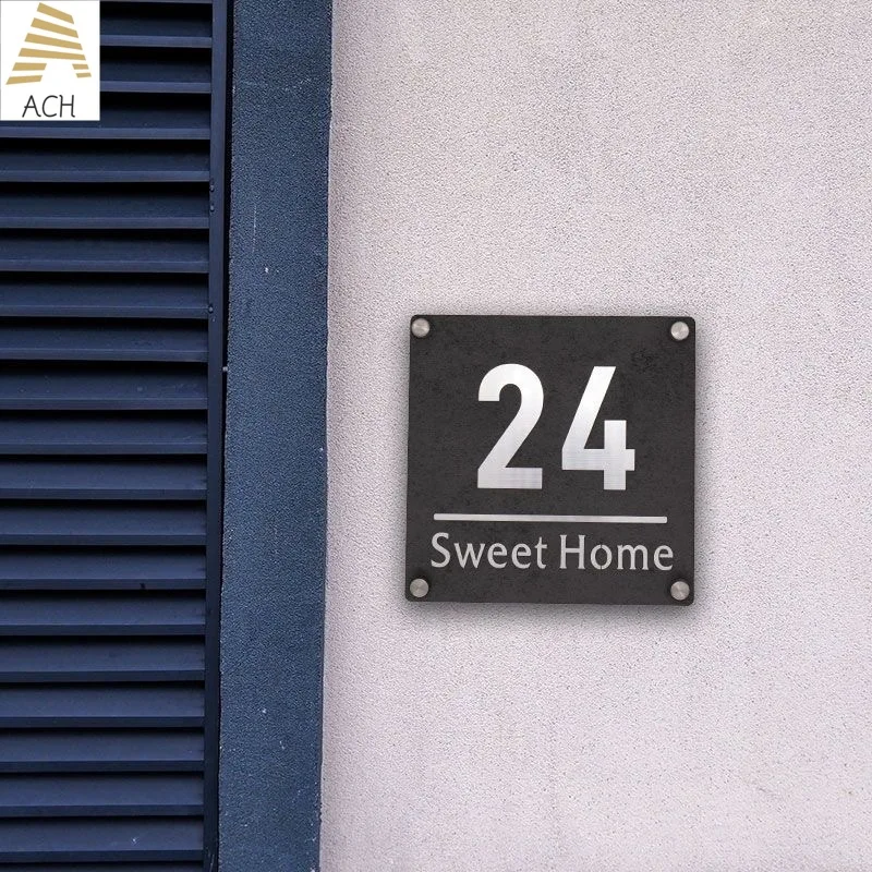 Custom Stainless Steel Address Plaque – Wall-Mounted Personalized House Number Sign for Home/Business | Weatherproof Metal Plate
Custom Stainless Steel Address Plaque – Wall-Mounted Personalized House Number Sign for Home/Business | Weatherproof Metal Plate