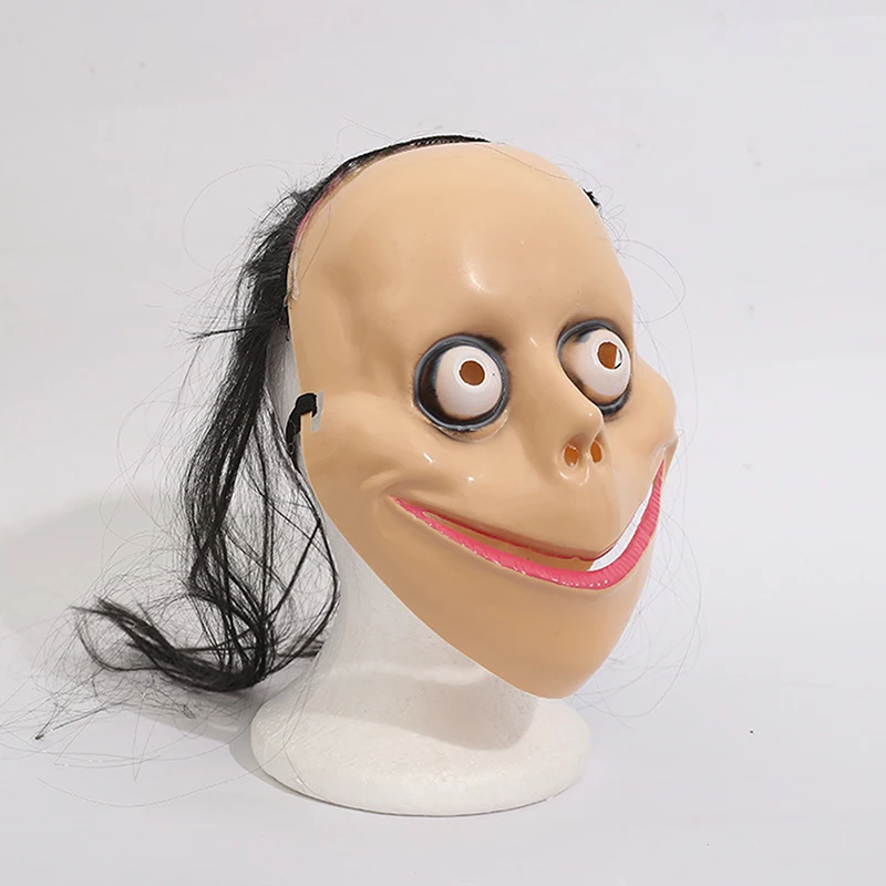 New Halloween Horror Mask With Long Hair Funny Mask V-shaped Mouth Mask Female Ghost Mask Roleplay Mask Halloween Prop
New Halloween Horror Mask With Long Hair Funny Mask V-shaped Mouth Mask Female Ghost Mask Roleplay Mask Halloween Prop