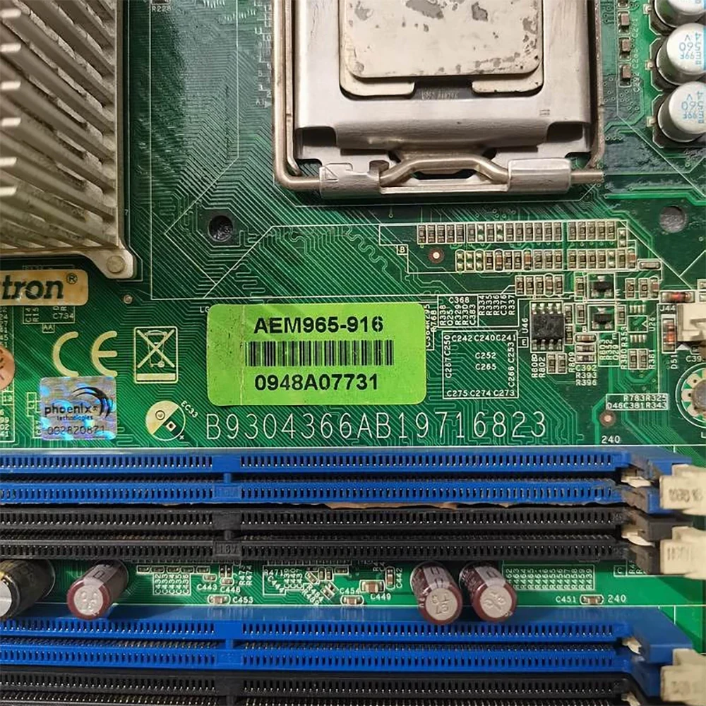 Материнская плата промышленного компьютера с двумя сетчатыми портами B9304363AB19716823 AEM965-916 
Материнская плата промышленного компьютера с двумя сетчатыми портами B9304363AB19716823 AEM965-916