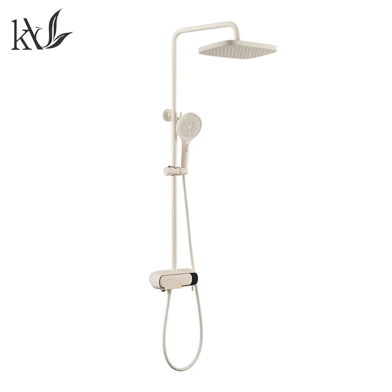 Yake Multifunction Digital Display Piano Key Rain Shower System Hot and Cold Water Shower Bathroom Shower
Yake Multifunction Digital Display Piano Key Rain Shower System Hot and Cold Water Shower Bathroom Shower