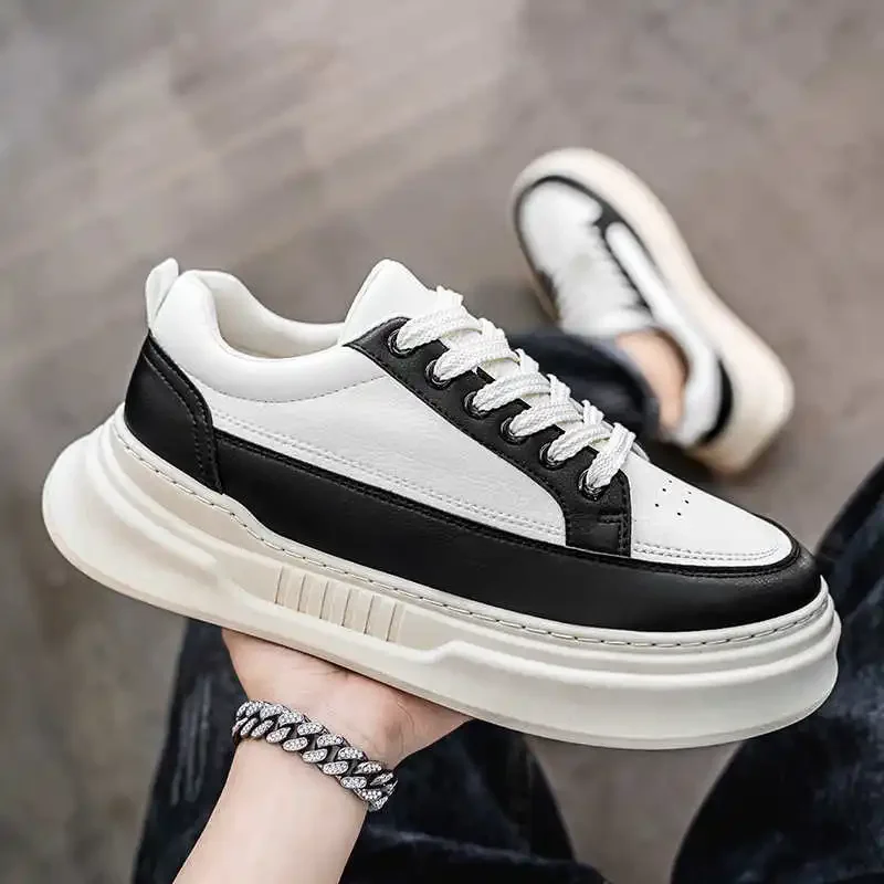 Hiphop Natural Leather Runing Shoes Men Retro Boots Sneakers Designer Luxury Sport Novelties Type Raning Shoos Saoatenis
Hiphop Natural Leather Runing Shoes Men Retro Boots Sneakers Designer Luxury Sport Novelties Type Raning Shoos Saoatenis