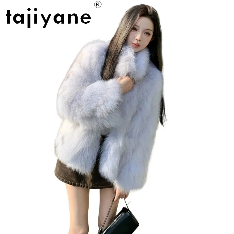 TAJIYANE Imported Fox Fur Coat Women Luxury Jackets Furry Tops Real Fur Jacket New Winter Coat Women Clothing Lapel Шуба Женская
TAJIYANE Imported Fox Fur Coat Women Luxury Jackets Furry Tops Real Fur Jacket New Winter Coat Women Clothing Lapel Шуба Женская