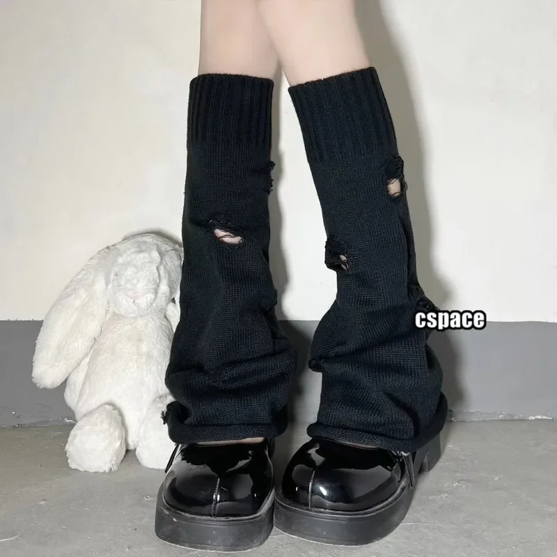 Hot Japanese Lolita Sweet Girls Hole Leg Warmers JK Uniform Bellmouth Wool Ball Knitted Foot Cover Cosplay Women Y2k Long Socks
Hot Japanese Lolita Sweet Girls Hole Leg Warmers JK Uniform Bellmouth Wool Ball Knitted Foot Cover Cosplay Women Y2k Long Socks