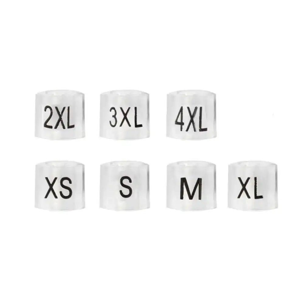 XS-6XS And 24-40 Options Clothes Hangers Sizes Markers Color-Coding Garment Number Tags Clear Figure Size Clip For Hanger
XS-6XS And 24-40 Options Clothes Hangers Sizes Markers Color-Coding Garment Number Tags Clear Figure Size Clip For Hanger