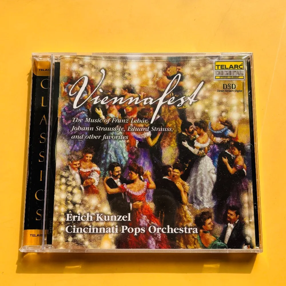 Telarc CD80547 Vienna Waltz Polka Test CD US Pressing
Telarc CD80547 Vienna Waltz Polka Test CD US Pressing