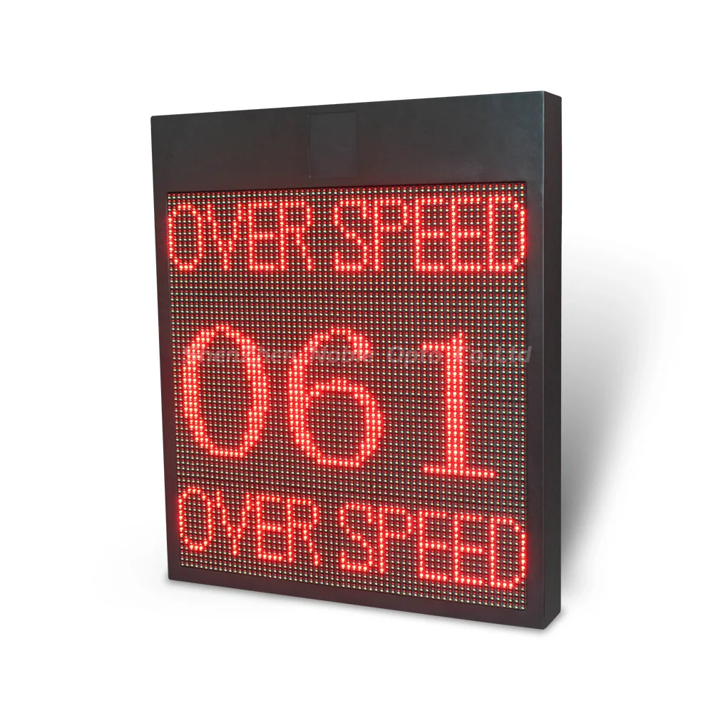 High Quality Radar Speed Sign With Highway Warning Speed Sign With Iron Material