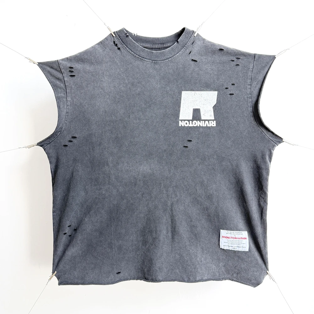 Yao Fashion RRR123 Sport Casual Overize Loose Streetwear HipHop Vintage High Street Cotton Tank Tops Tee Vest For Men Unisex
Yao Fashion RRR123 Sport Casual Overize Loose Streetwear HipHop Vintage High Street Cotton Tank Tops Tee Vest For Men Unisex