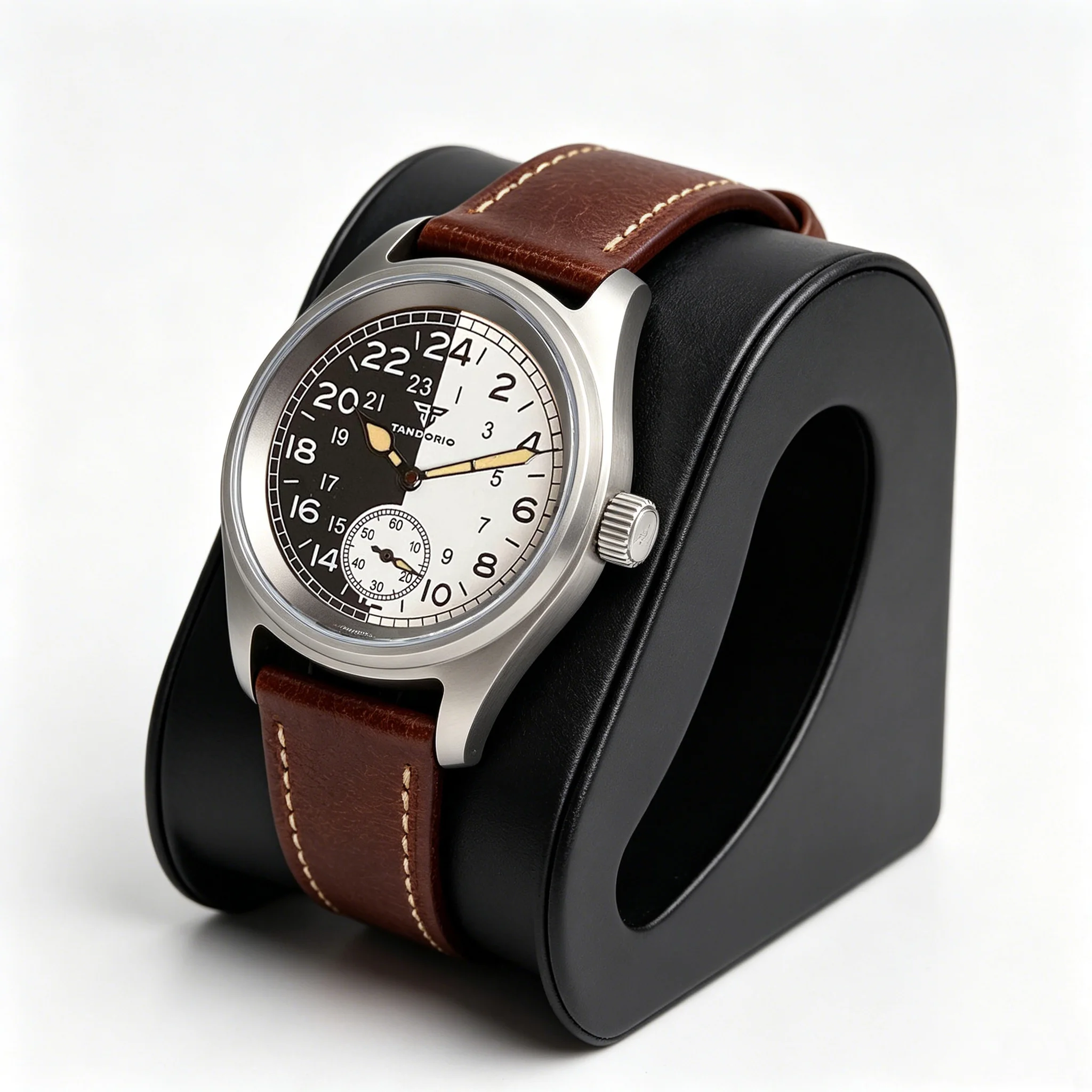 Tandorio Pilot Aviator Automatic Dive Men's Watch ST1701 316L Bronze Titanium Waterproof Luminous Dial Sapphire Crystal 36mm
Tandorio Pilot Aviator Automatic Dive Men's Watch ST1701 316L Bronze Titanium Waterproof Luminous Dial Sapphire Crystal 36mm