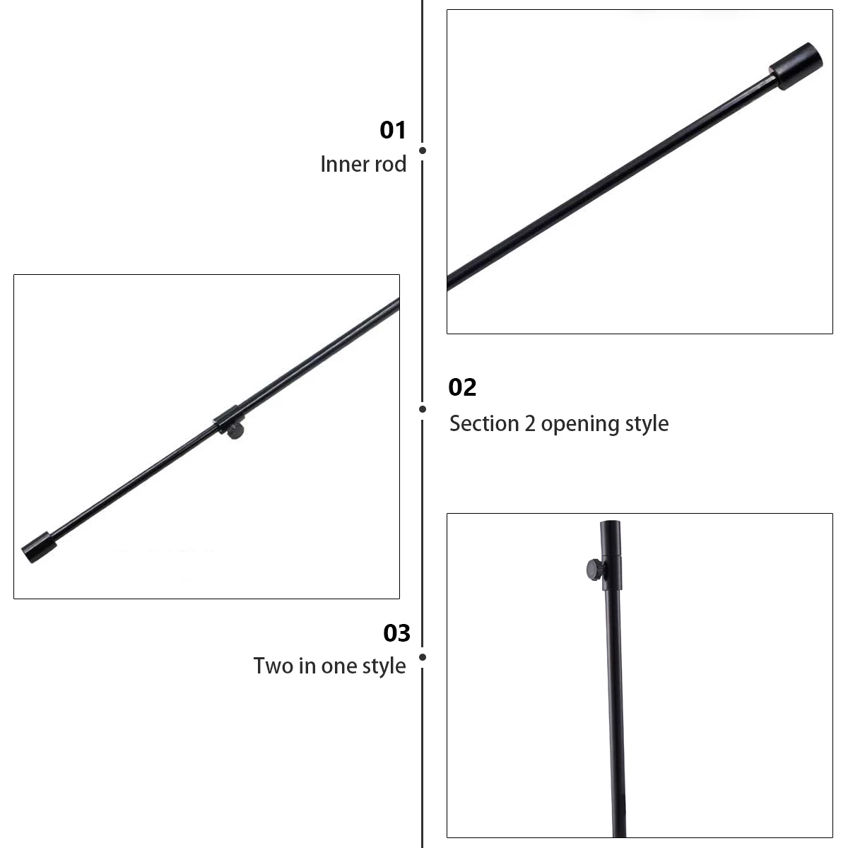 1pc Telescopic Fishing Rod Stand Extendable Throwing Sea Pole Freshwater Portable Strong Carbon Fiber Durable Design
1pc Telescopic Fishing Rod Stand Extendable Throwing Sea Pole Freshwater Portable Strong Carbon Fiber Durable Design