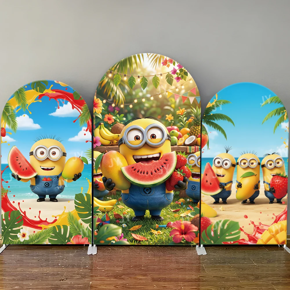 Minions Arch Backdrop Cover Kids Summer Birthday Party Decor, Tropical Fruit Photo Booth Background for Baby Shower
Minions Arch Backdrop Cover Kids Summer Birthday Party Decor, Tropical Fruit Photo Booth Background for Baby Shower