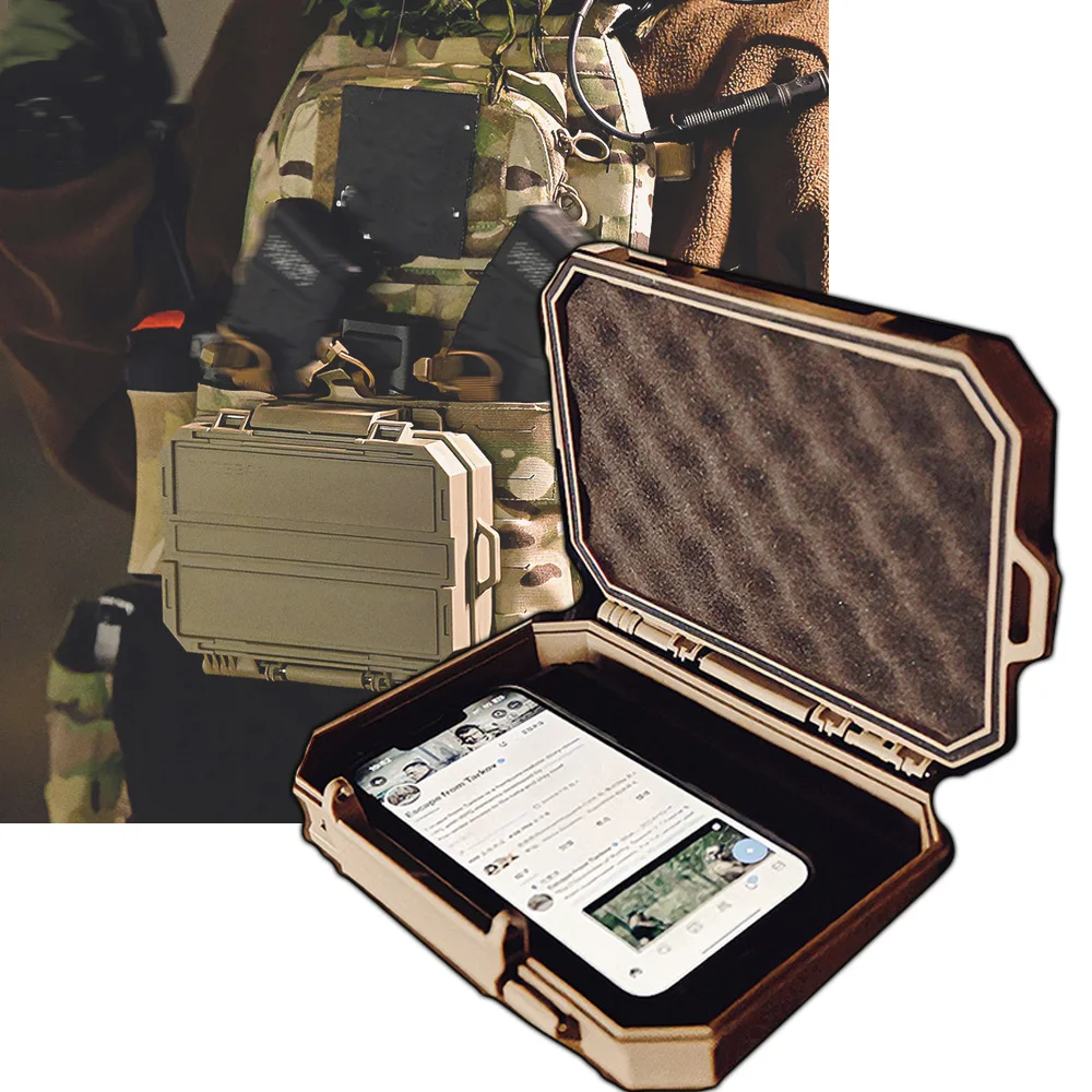 Tactical Molle Module Expansion Storage Box Airsoft Vest Equipment Chest Hanging Mobile Phone Holder Hard Case for CS Hunting
Tactical Molle Module Expansion Storage Box Airsoft Vest Equipment Chest Hanging Mobile Phone Holder Hard Case for CS Hunting
