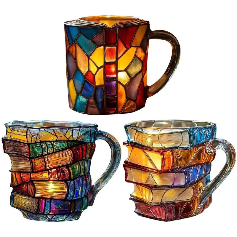 Book Cup Cappuccino Mug with Handle Creative Cup for Morning Break Cafe Study Bookshelf Reading Bookstore Collection Kitchen
Book Cup Cappuccino Mug with Handle Creative Cup for Morning Break Cafe Study Bookshelf Reading Bookstore Collection Kitchen