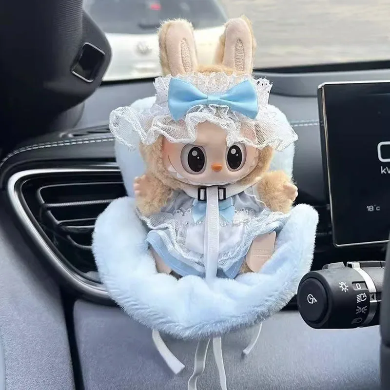 Labubu Doll Car Safety Seat Cartoon Chair Model for Labubu 17cm Car Seat Outlet Decor for Doll Accessories Car Interior Styling
Labubu Doll Car Safety Seat Cartoon Chair Model for Labubu 17cm Car Seat Outlet Decor for Doll Accessories Car Interior Styling