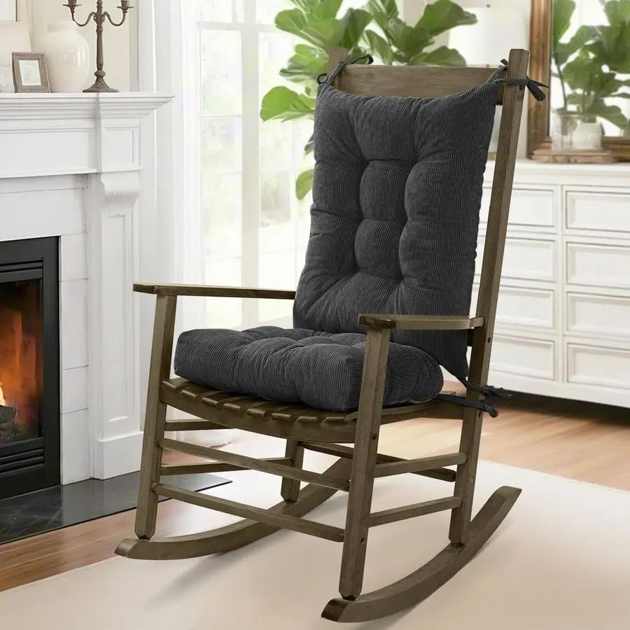 Комплект подушек для кресла-качалки: нескользящие, стеганые, с завязками, мягкие, для использования в помещении и на улице, для деревянных кресел-качалок
Комплект подушек для кресла-качалки: нескользящие, стеганые, с завязками, мягкие, для использования в помещении и на улице, для деревянных кресел-качалок