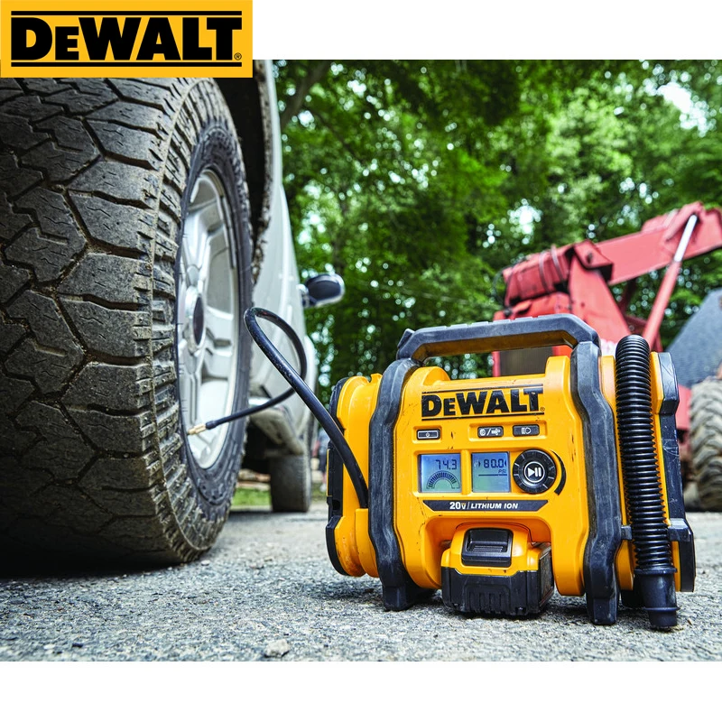 DEWALT 20 В проводной/беспроводной воздушный насос 160 фунтов на квадратный дюйм электрический воздушный насос для накачивания шин воздуходувка Dewalt электроинструменты 1/2 шт. аккумулятор lj202409
DEWALT 20 В проводной/беспроводной воздушный насос 160 фунтов на квадратный дюйм электрический воздушный насос для накачивания шин воздуходувка Dewalt электроинструменты 1/2 шт. аккумулятор lj202409