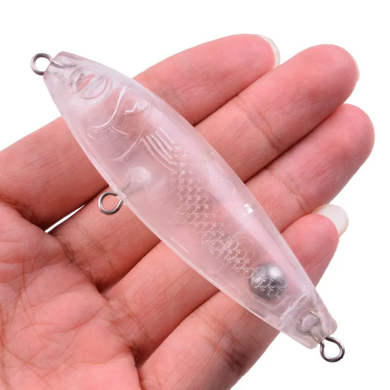 New Hot Clear Unpainted Minnow 9cm 11.18g Plastic Hard Lures Ultra Long Cast Lifelike Freshwater Saltwater Bass Fishing Tackles
New Hot Clear Unpainted Minnow 9cm 11.18g Plastic Hard Lures Ultra Long Cast Lifelike Freshwater Saltwater Bass Fishing Tackles