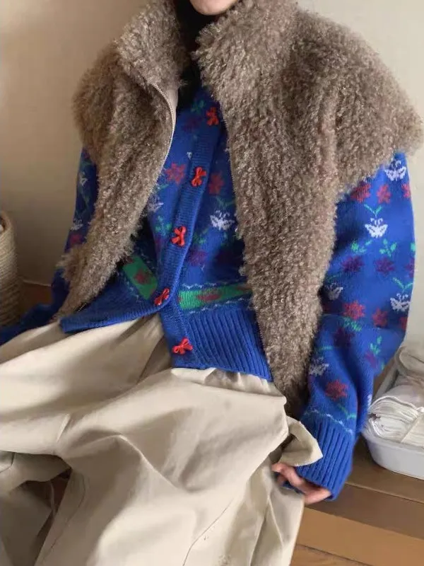 Chic Stand Collar Vest Jaet Women's Faionable Fluffy Cute Anti-Aging Vest Trendy Commute Sle Winter Outerwear
Chic Stand Collar Vest Jaet Women's Faionable Fluffy Cute Anti-Aging Vest Trendy Commute Sle Winter Outerwear