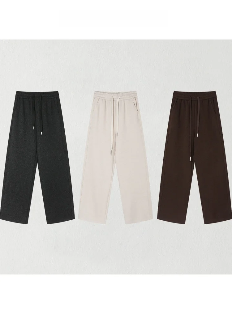 Lazy Person's Fleece Lined Thickened Straight Leg Casual Pants New Style C8654 High Waist Minimalist Style Women's Trousers
Lazy Person's Fleece Lined Thickened Straight Leg Casual Pants New Style C8654 High Waist Minimalist Style Women's Trousers