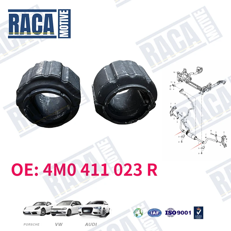 For Bentley Bentayga 4V1 4.0T Front Stabilizer Bar Bushings 4M0411023R 4M0 411 023 R 4M0511023T
For Bentley Bentayga 4V1 4.0T Front Stabilizer Bar Bushings 4M0411023R 4M0 411 023 R 4M0511023T
