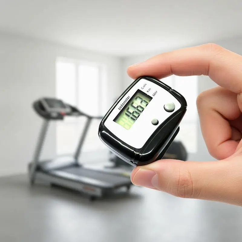 Lightweight Multi Function Pedometer Step Counter Calorie Counter and Distance Tracker for Easy Carrying
Lightweight Multi Function Pedometer Step Counter Calorie Counter and Distance Tracker for Easy Carrying