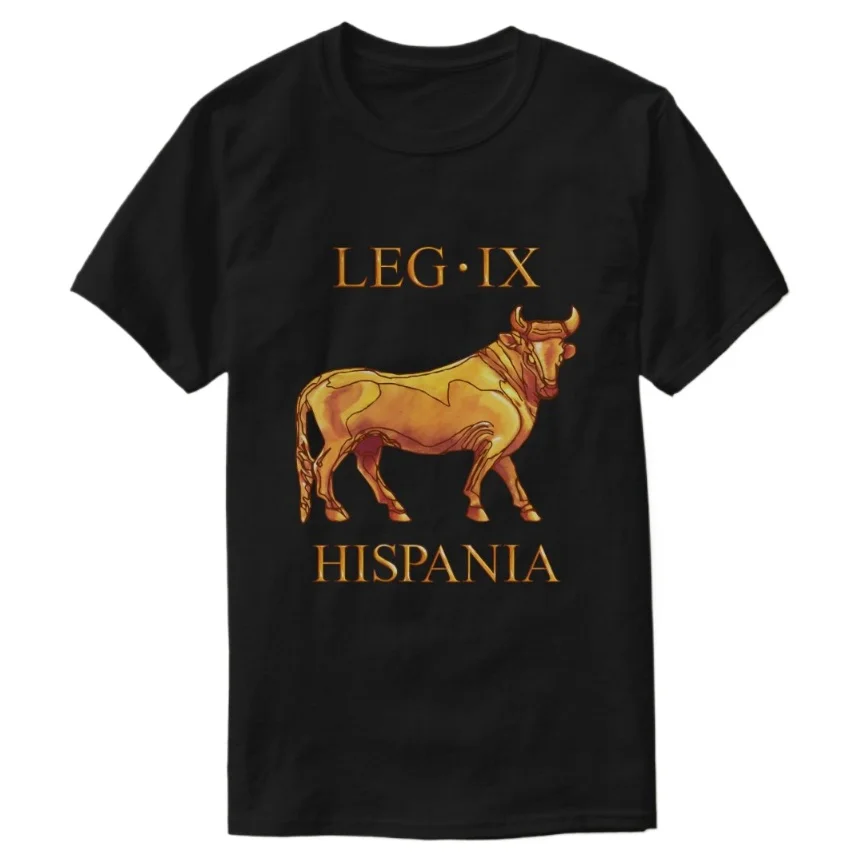 Legio IX Hispania Vexillum Bull Symbol - 9TH Roman Legion T-Shirt 100% Cotton O-Neck Short Sleeve Casual Mens T-shirt Size S-3XL
Legio IX Hispania Vexillum Bull Symbol - 9TH Roman Legion T-Shirt 100% Cotton O-Neck Short Sleeve Casual Mens T-shirt Size S-3XL