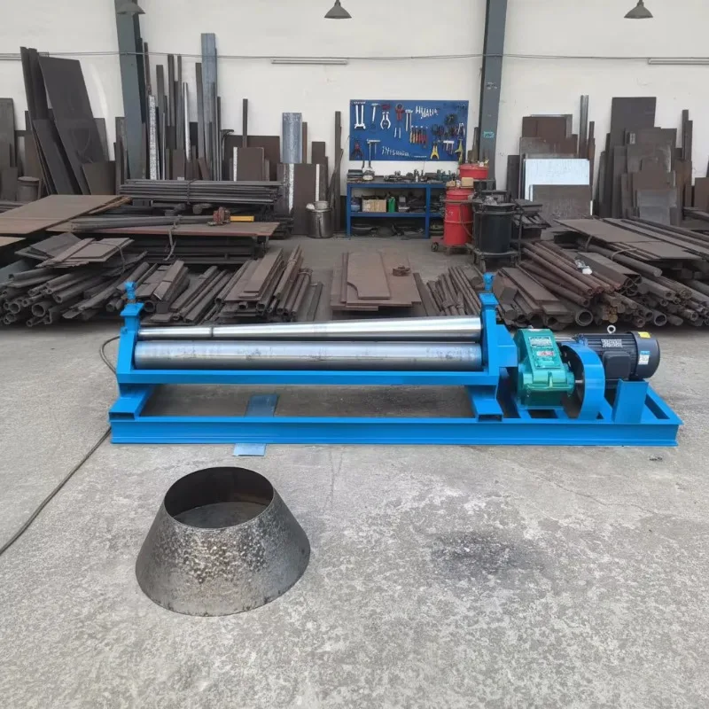 2 in 1 Plate Bending Rolls 3 Roller Steel Metal Plate Rolling Machine for Cylindrical and Conical Barrels
2 in 1 Plate Bending Rolls 3 Roller Steel Metal Plate Rolling Machine for Cylindrical and Conical Barrels