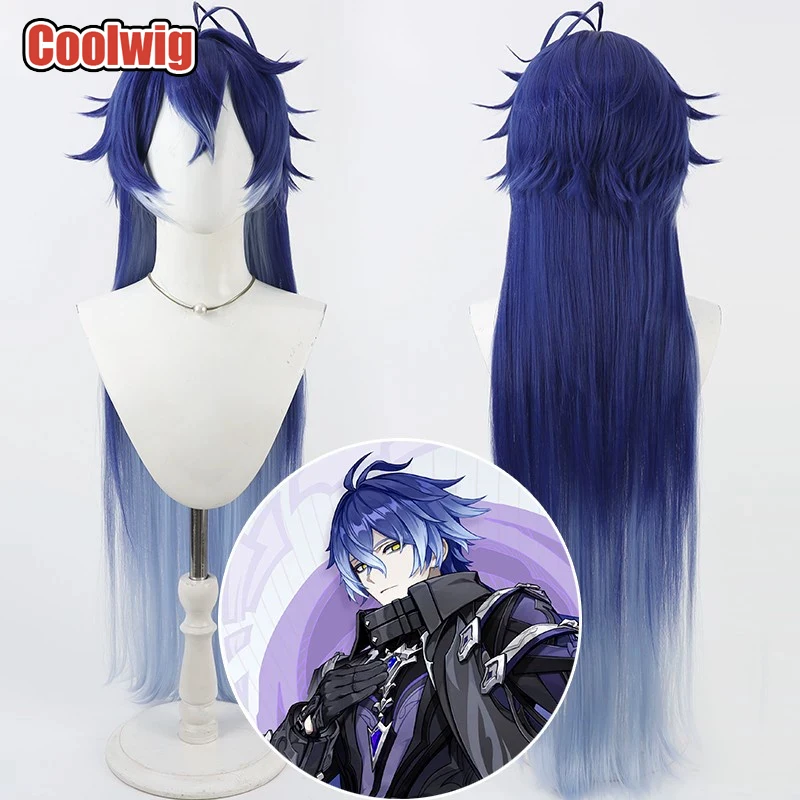 Coolwig Synthetic Hair Flins Cosplay Wigs Game Genshin Impact Flins 100cm Long Straight Blue Mixed Light Blue Wig Heat Resistant
Coolwig Synthetic Hair Flins Cosplay Wigs Game Genshin Impact Flins 100cm Long Straight Blue Mixed Light Blue Wig Heat Resistant