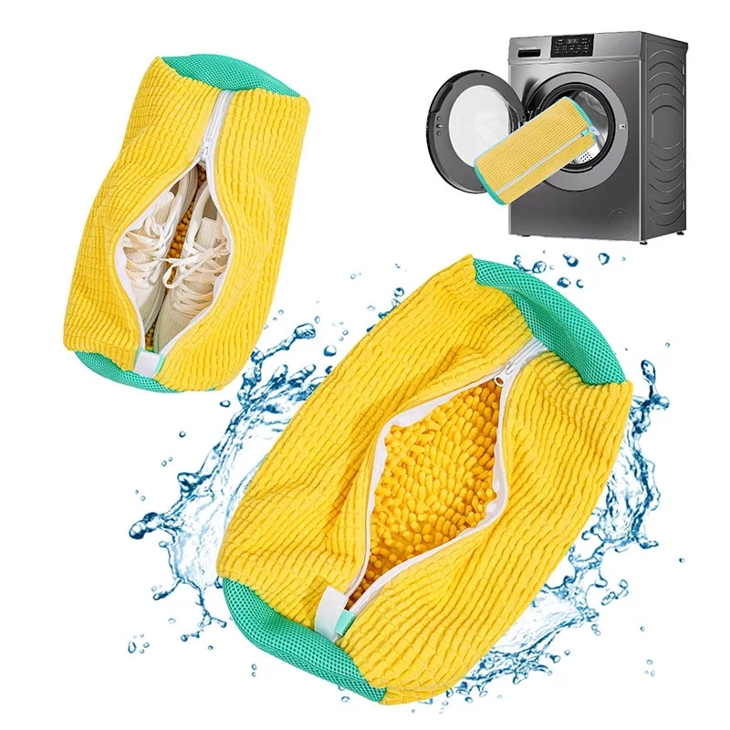 1PCS Washing Shoes Bag Cotton Laundry Fluffy Fibers Easily Remove Dirt Washing Bags Anti-Deformation Shoes Clothes Organizer
1PCS Washing Shoes Bag Cotton Laundry Fluffy Fibers Easily Remove Dirt Washing Bags Anti-Deformation Shoes Clothes Organizer
