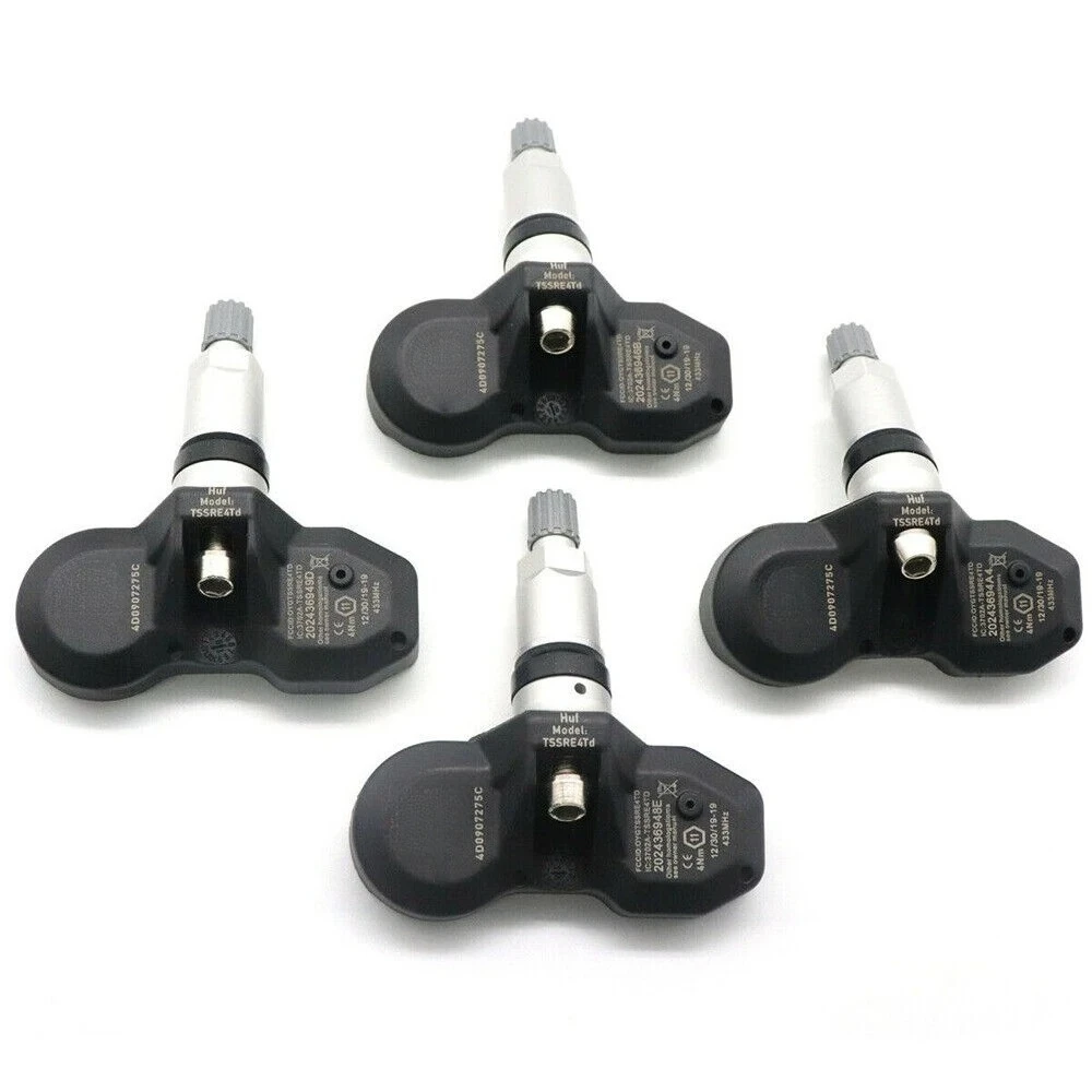 4Pcs/lots Tire Pressure Sensor 4D0907275C For Audi A8 Volkswagen Phaeton Mercedes-benz E Class 433MHz
4Pcs/lots Tire Pressure Sensor 4D0907275C For Audi A8 Volkswagen Phaeton Mercedes-benz E Class 433MHz