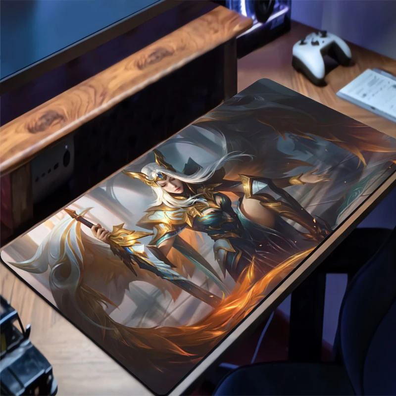 Mouse Pad Large League of Legends Kayle Gamer Keyboard Mat Pads Gaming Desk Protector Laptops Mousepad Deskmat PC Anime Mousepad
Mouse Pad Large League of Legends Kayle Gamer Keyboard Mat Pads Gaming Desk Protector Laptops Mousepad Deskmat PC Anime Mousepad