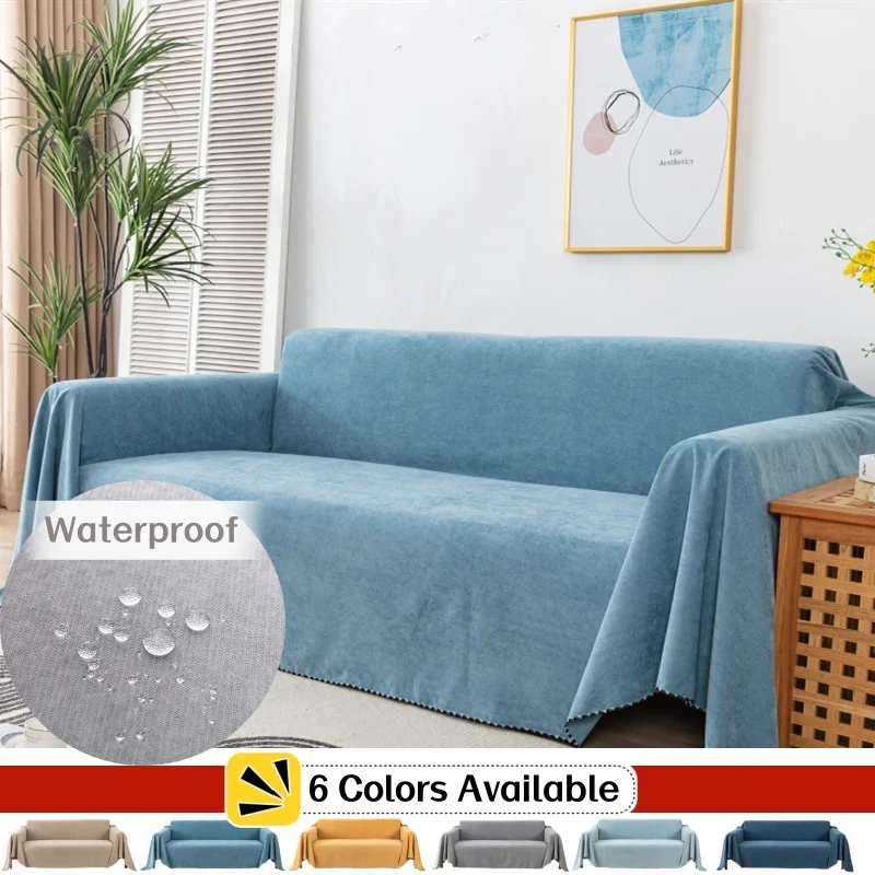 Solid Color Waterproof Sofa Cover Fabric anti Slip Dustproof Pet Anti-scratch Sofa Protector Slipcover For Living Room
Solid Color Waterproof Sofa Cover Fabric anti Slip Dustproof Pet Anti-scratch Sofa Protector Slipcover For Living Room